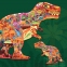 Фигурный пазл Динозавр (MD3083) 3