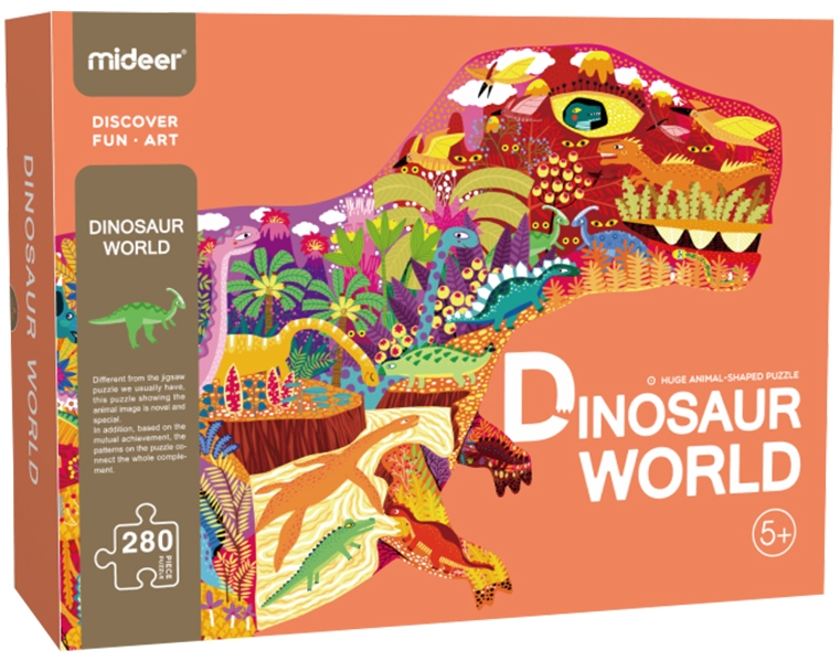 Фiгурний пазл Дiнозавр (MD3083)
